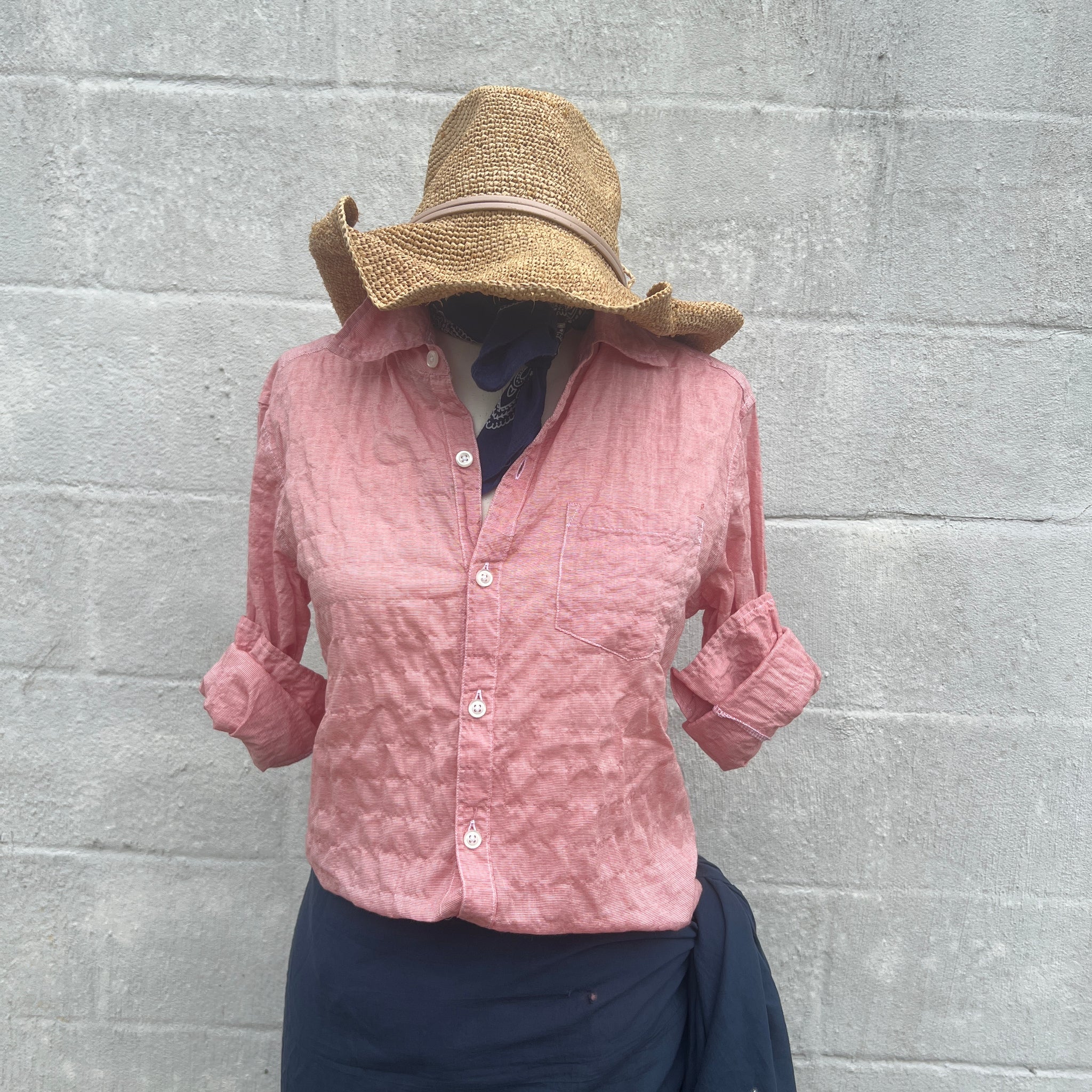 Naomi Shirt Nantucket crinkle